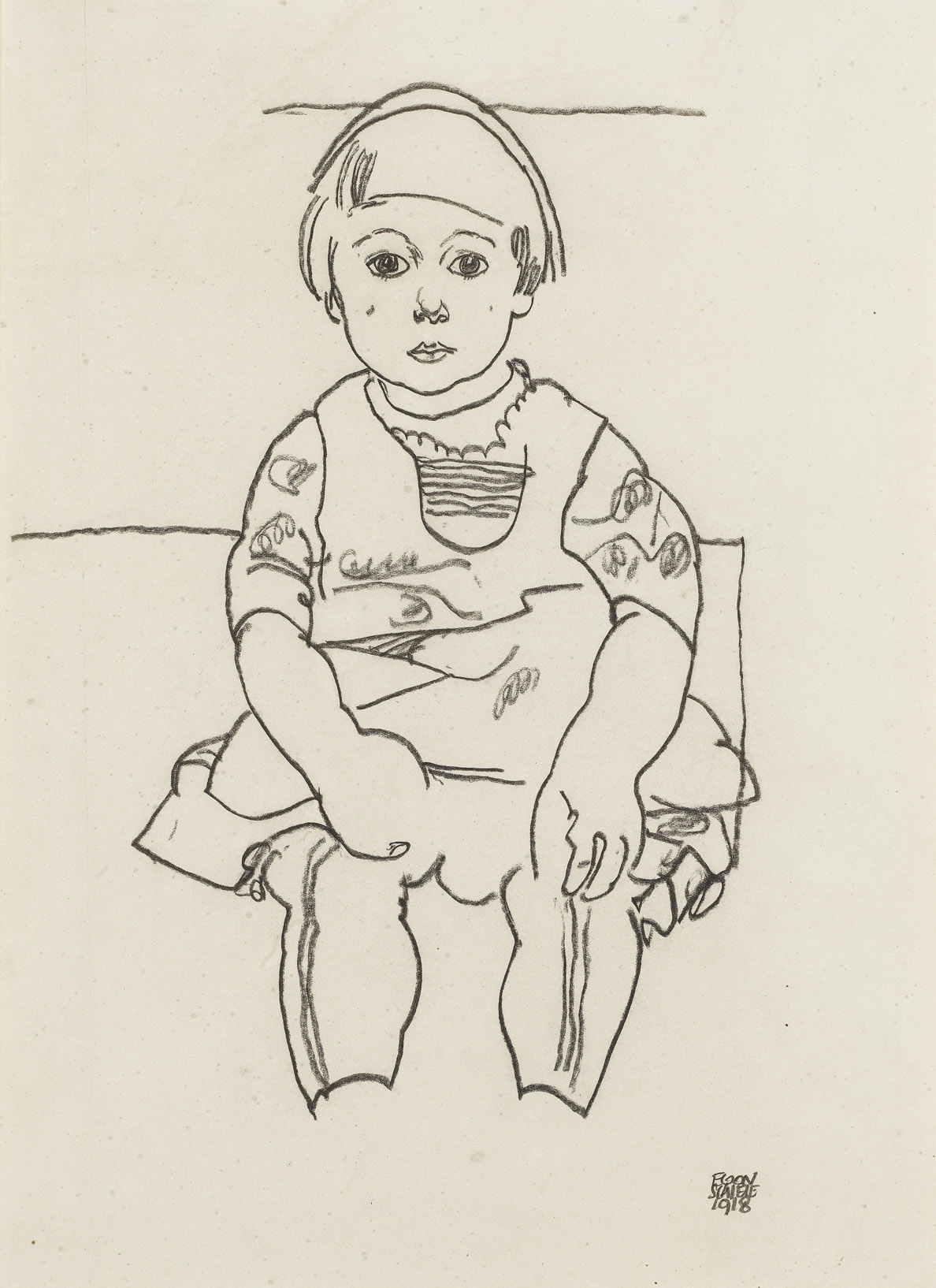 Portrait of a Child (Anton Peschka, Jr.)